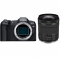 Canon EOS R8 Mirrorless Camera with RF 24-105mm f/4-7.1 IS STM Lens with EF-EOS R mount adapter - view 1